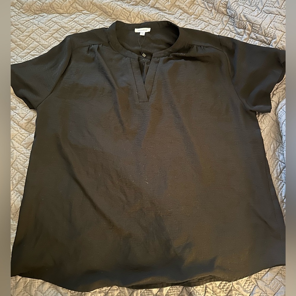 Mittoshop Black Vneck airflow